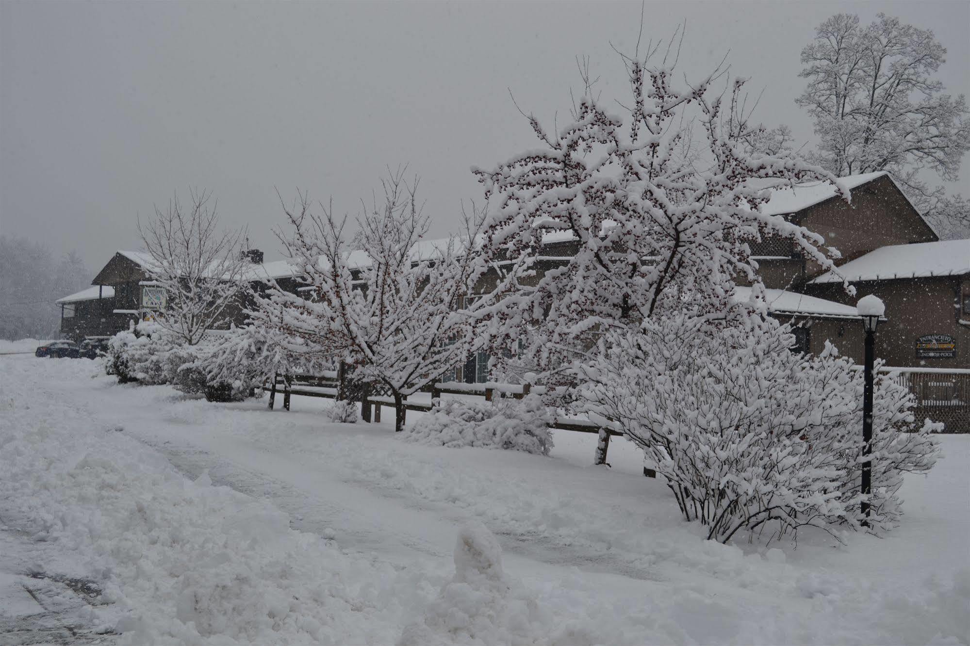 Kancamagus Lodge Lincoln Bagian luar foto